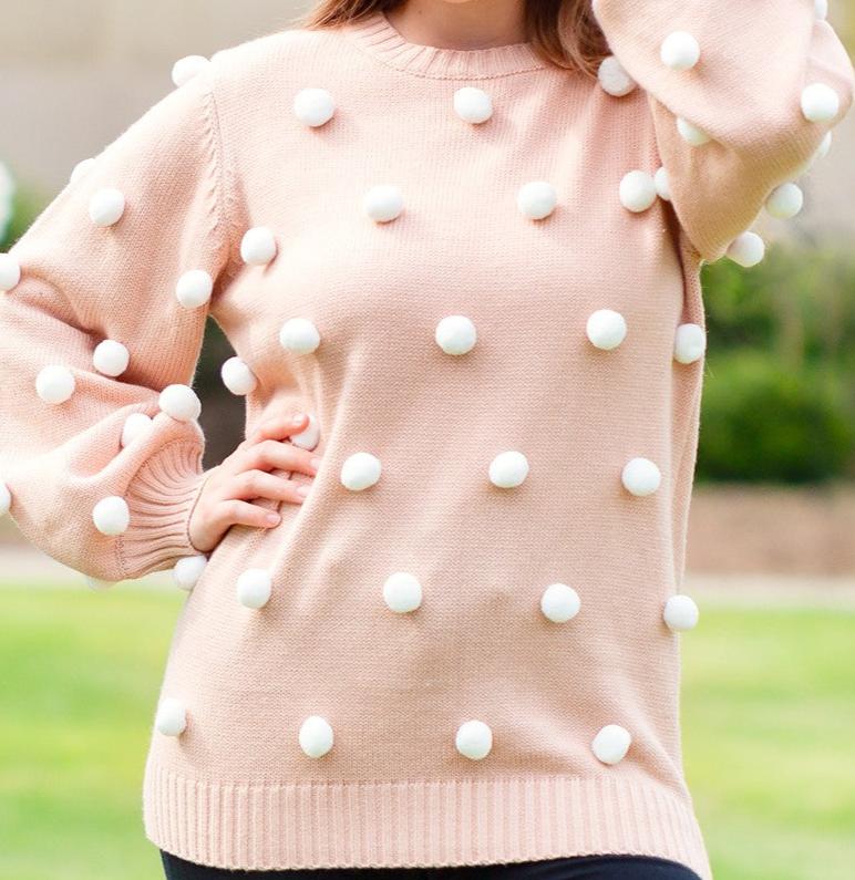 Pompom Sweater