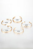 Gold Plated Bracelet 5pcs Set