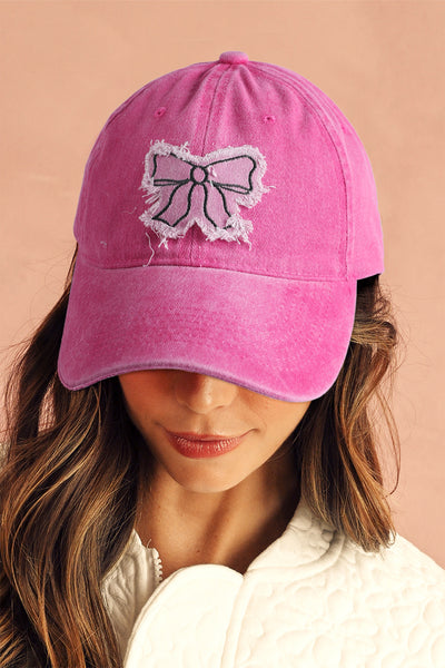 Bow Knot Adjustable Cap