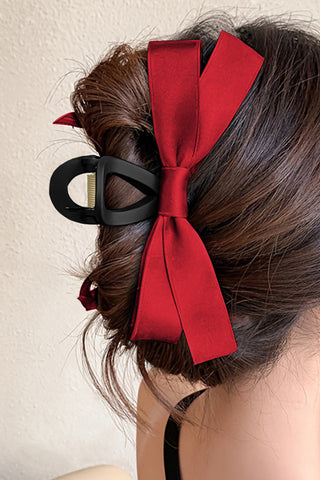 Bow Large Hair Claw Clip