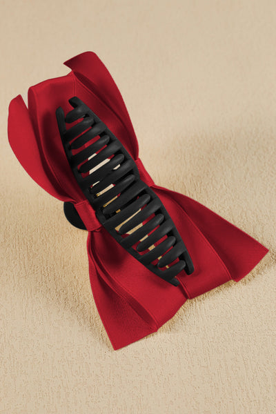 Bow Large Hair Claw Clip