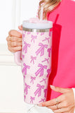 Bowknot Tumbler with Handle 40oz