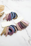 10 pcs Mauve and Dull Tone Hair Tie Set