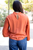 "Burnt Orange" Top