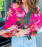 Blooming Puff Sleeve Blouse