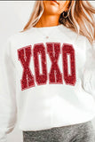 XOXO Valentines Pullover Sweatshirt