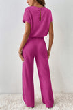 Rose Wide Leg Jumpsuit