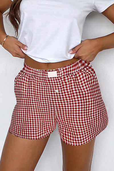 Gingham Shorts