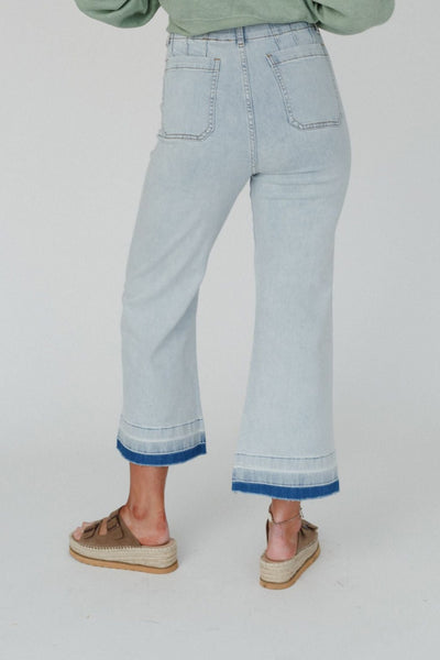 "Beau" Cropped Jeans