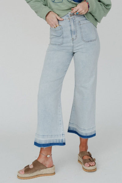 "Beau" Cropped Jeans